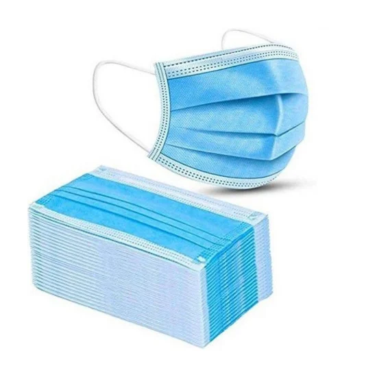 (image for) 3 Layer Blue Disposable Mask - 3ply (50 Pack)