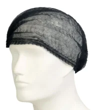 Mop Cap Black (100 Pack)